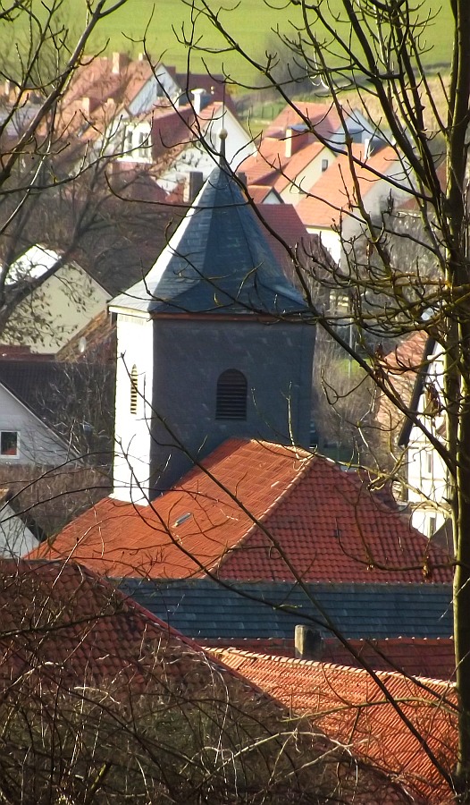 Kirche, Lödingsen, von Osten, 25.02.2014, Foto Hille